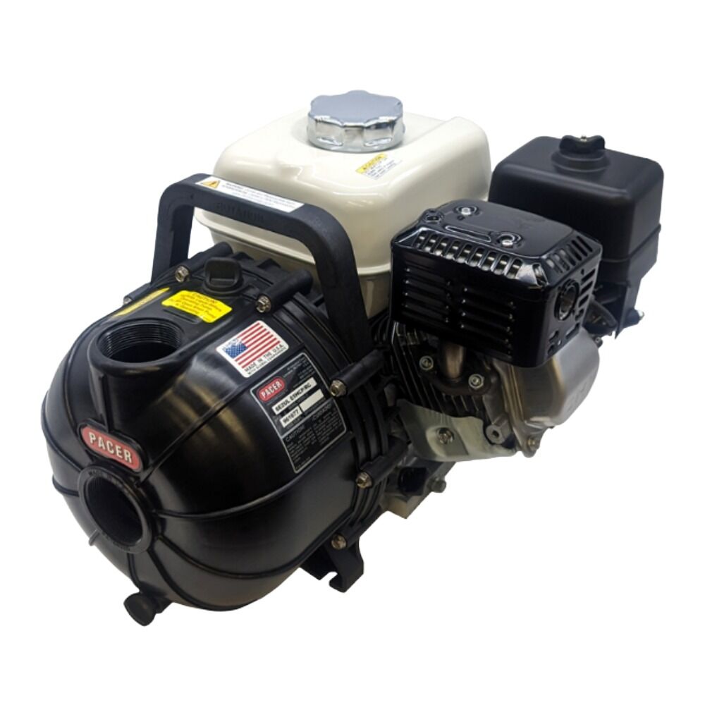 image of Gas Powered Chemical/Clear Water Transfer Pump, 200 GPM, Engine Driven - 2 in 