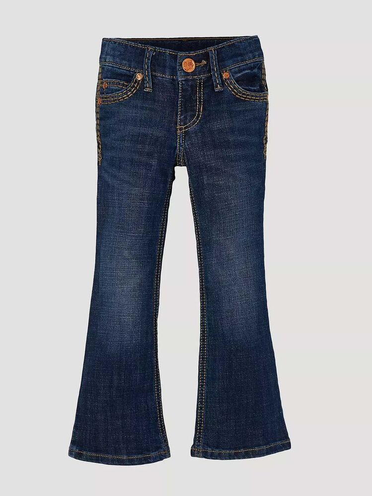 image of Girl's Retro Low Rise Boot Cut Jean, Denver