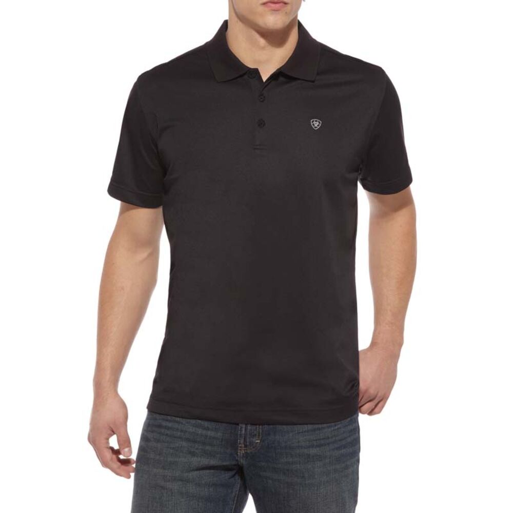 image of Men's TEK Classic Fit Polo, Black