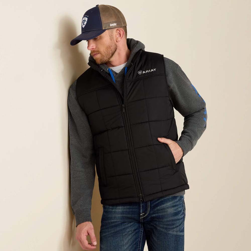image of Men's Crius Insulated Vest, Black