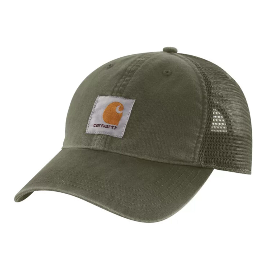 image of Men's Canvas Mesh-Back Cap