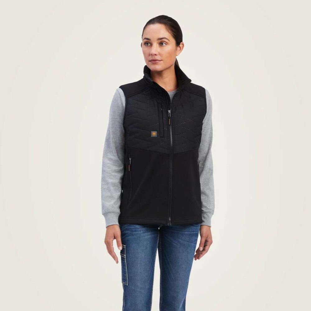 image of Women's Rebar Cloud 9 Insulated Vest, Black
