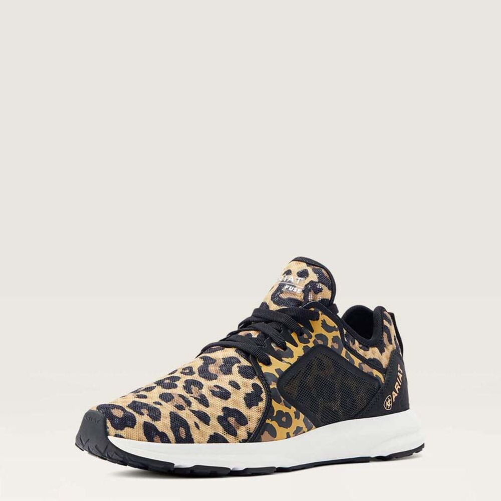 image of Women's Fuse Casual Shoe, Leopard Print