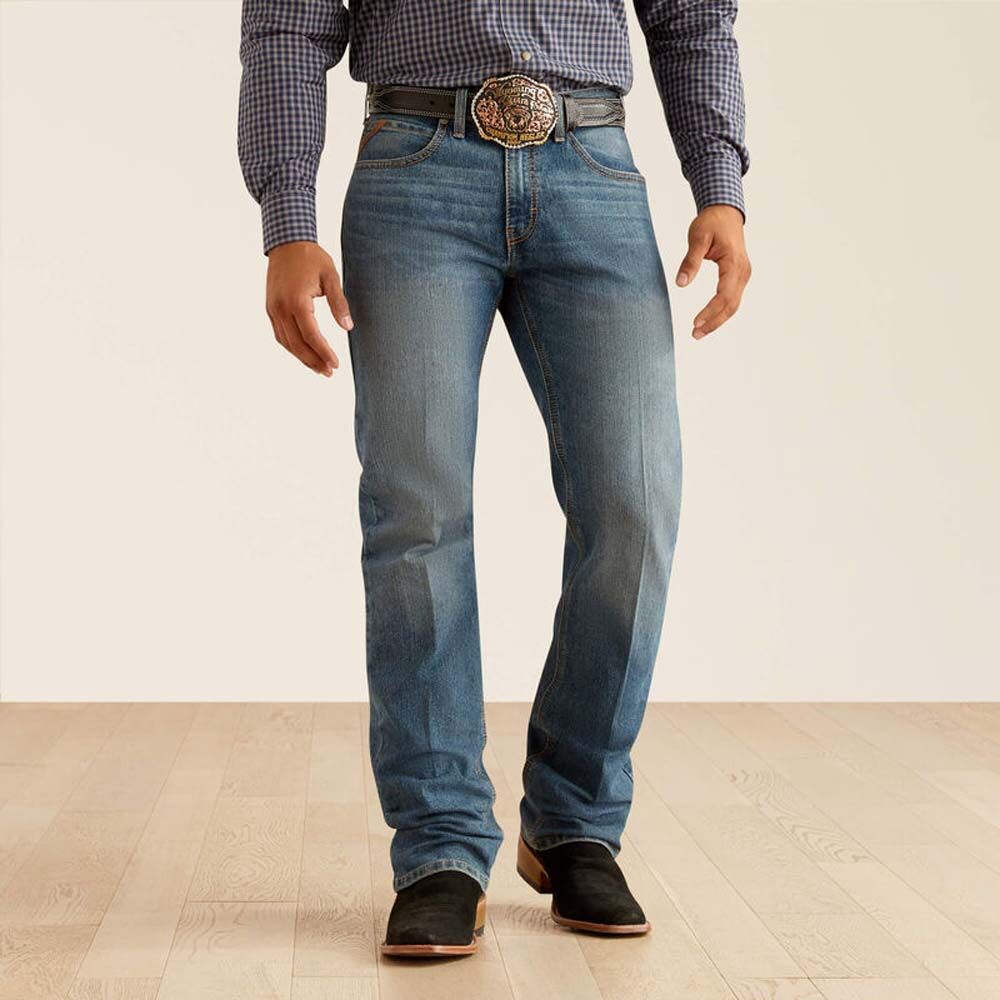 image of Men's M5 Mid Rise Stretch Pro Series Ray Straight Leg Jean, Hamilton
