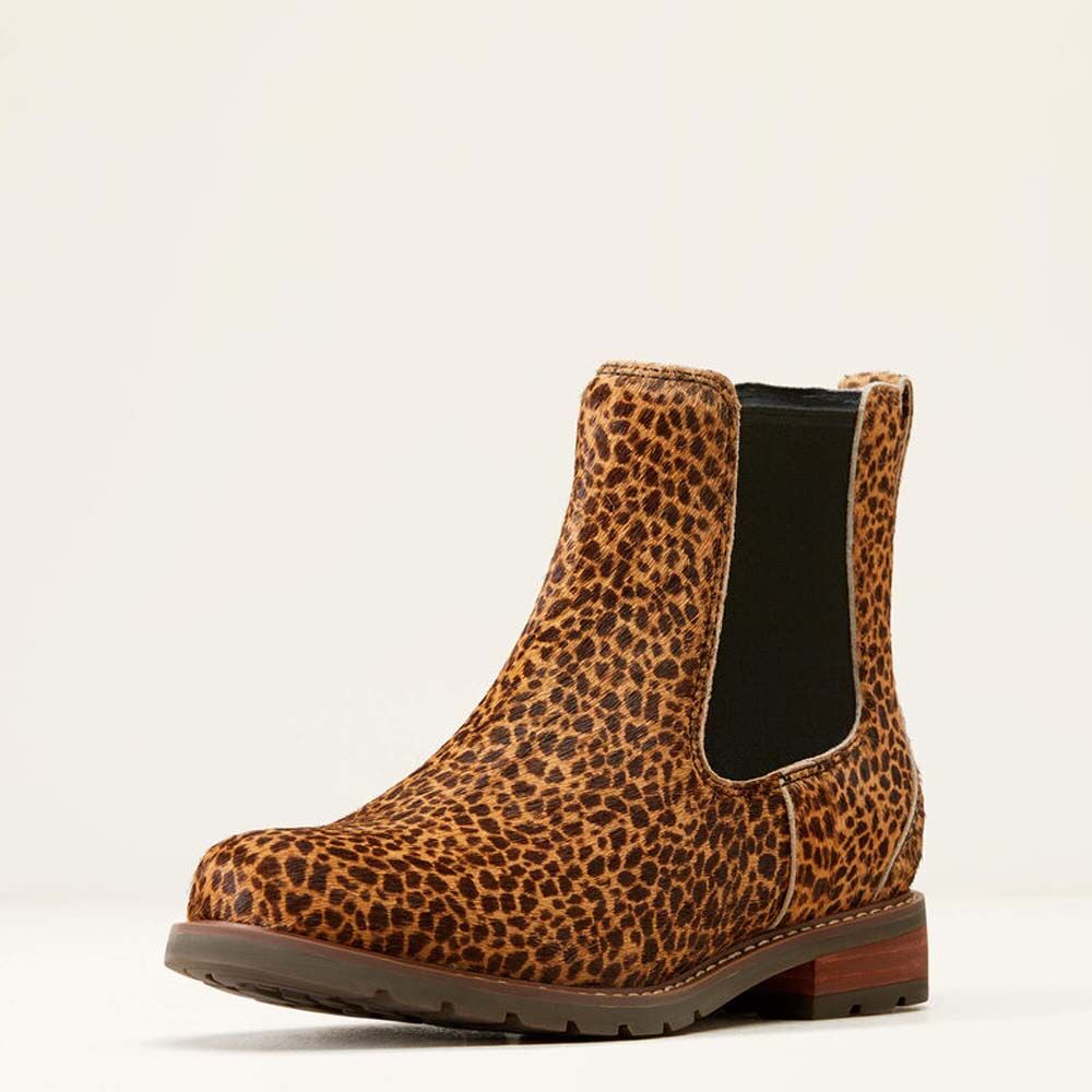 image of Women's Wexford Chelsea Boot, Cheetah Hair On