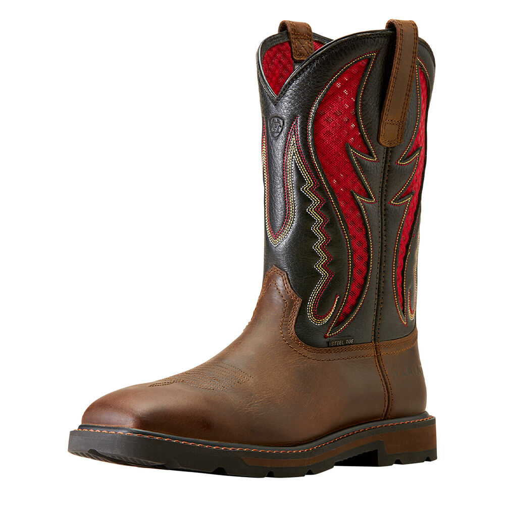 image of Men's Groundbreaker VentTEK Steel Toe Work Boot