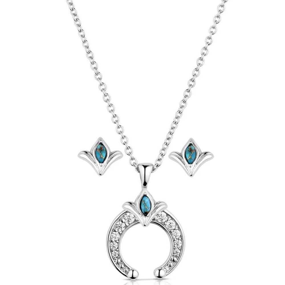 image of Women's Jewelry Set- Simple Squash Blossom