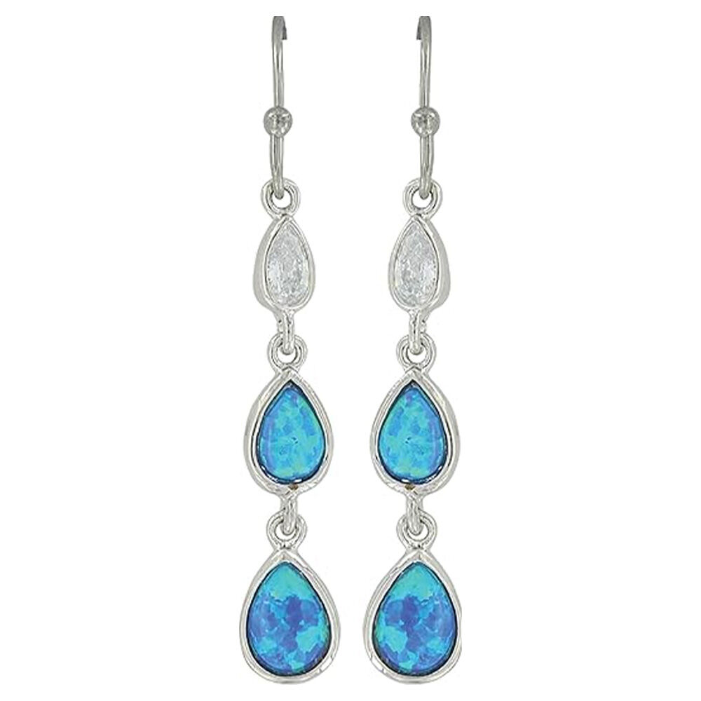 image of Women's Earrings- Falling into Water