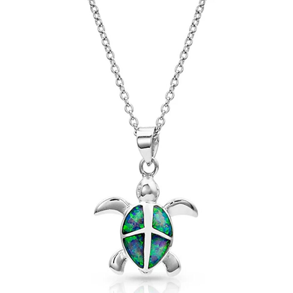 image of Women's Necklace- Turtle Love