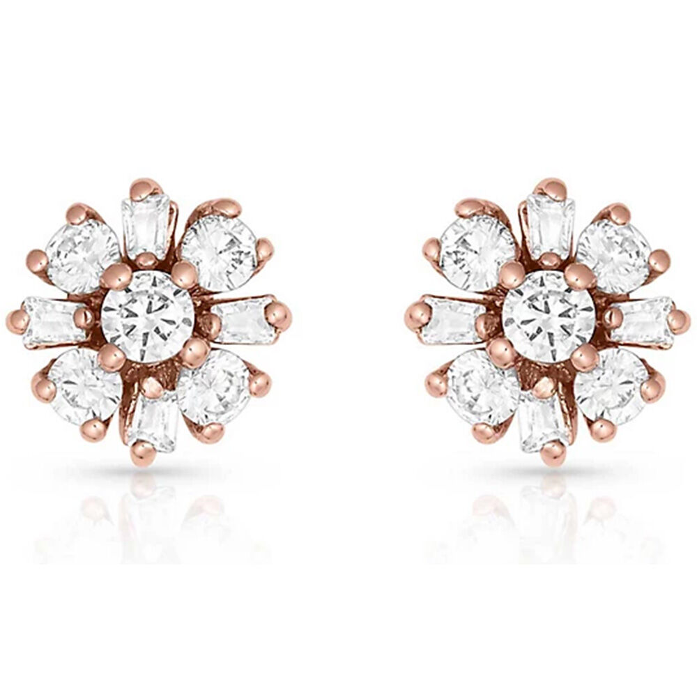 image of Women's Earrings- Cluster Flower