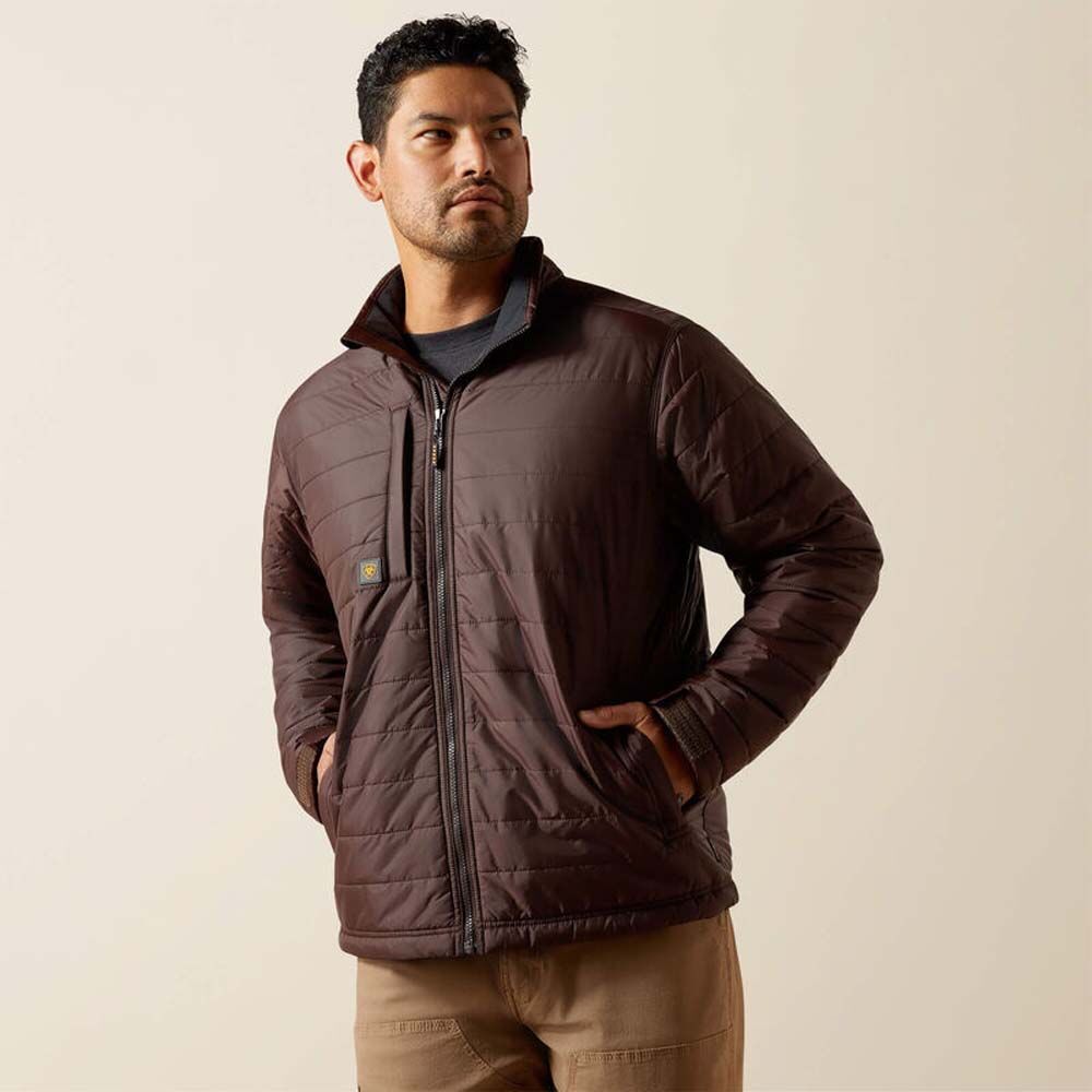 image of Men's Rebar Cordua Ripstop Lightweight Insulated Jacket, Mole