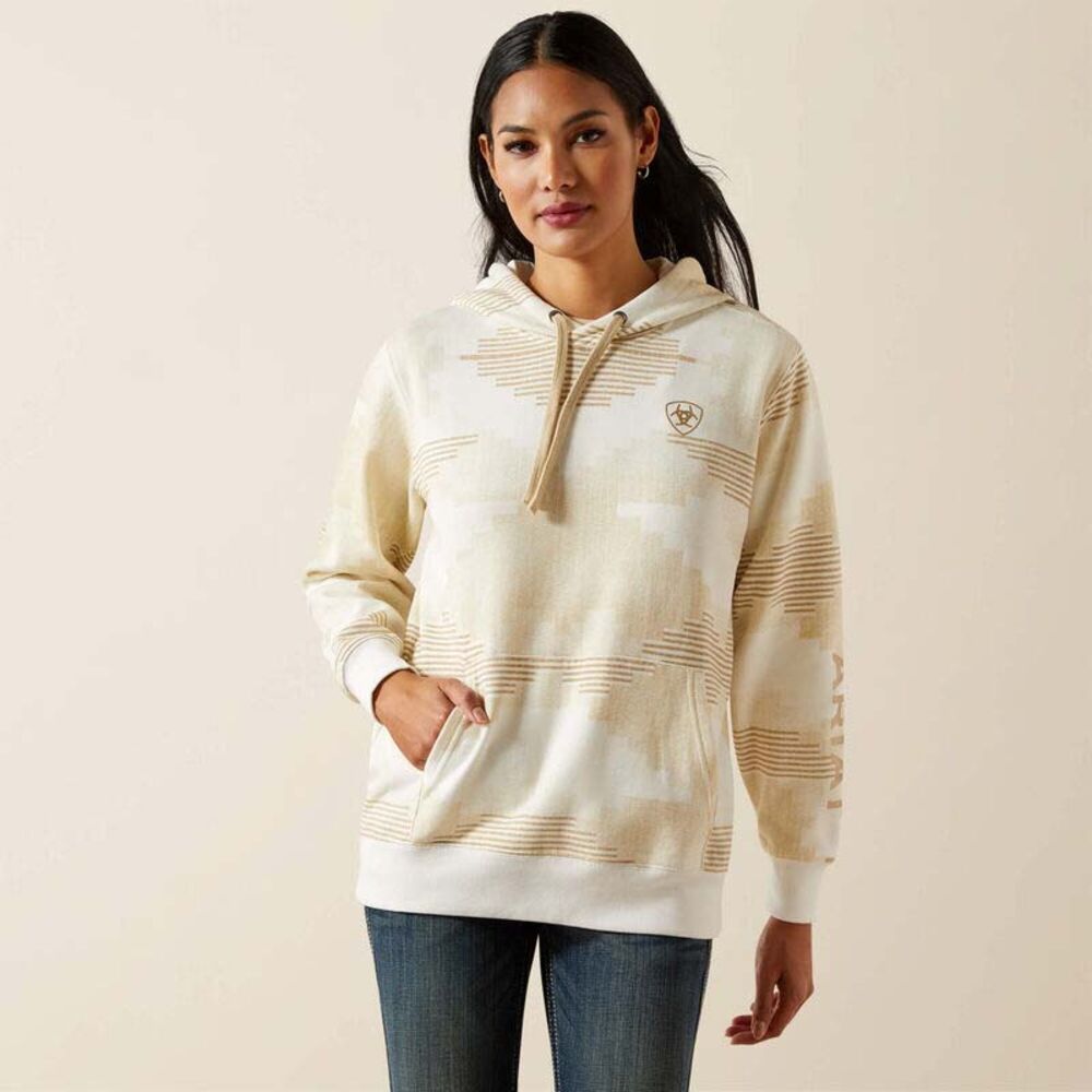 image of Women's Logo 2.0 Hoodie, Sedona Print