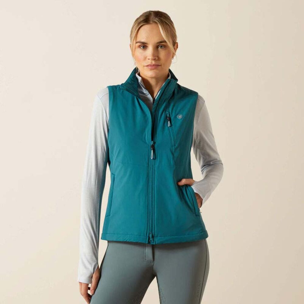 image of Women's Rion StretchShell Insulated Vest, Dragonfly