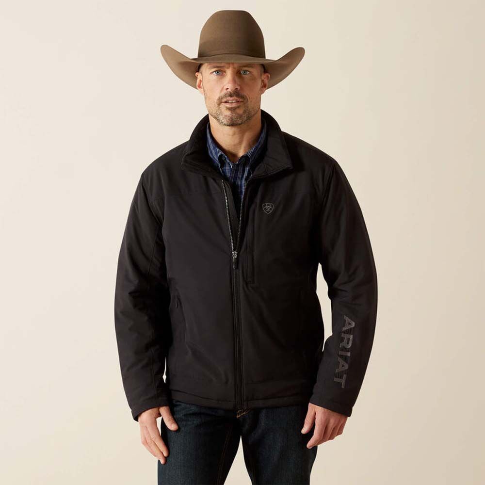 image of Men's Pioneer Stretchshell Jacket, Black