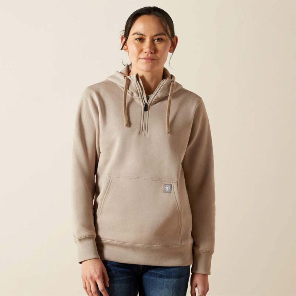 image of Women's Rebar Skill Set 1/2 Zip Hoodie, String
