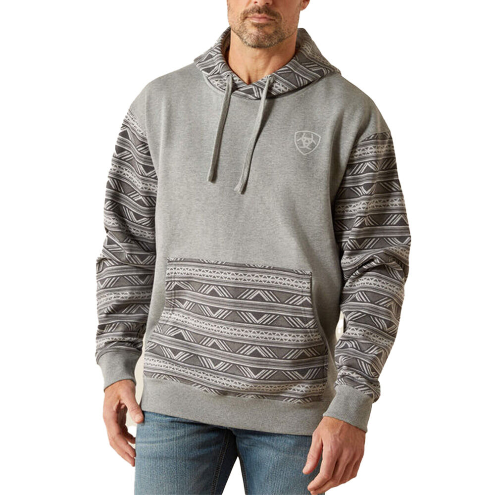 image of Southwestern Color Block Hoodie