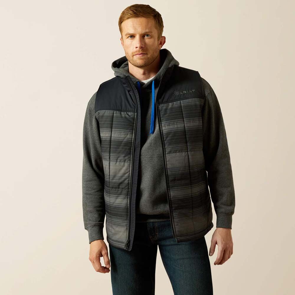 image of Men's Crius Insulated Vest, Serape/Black