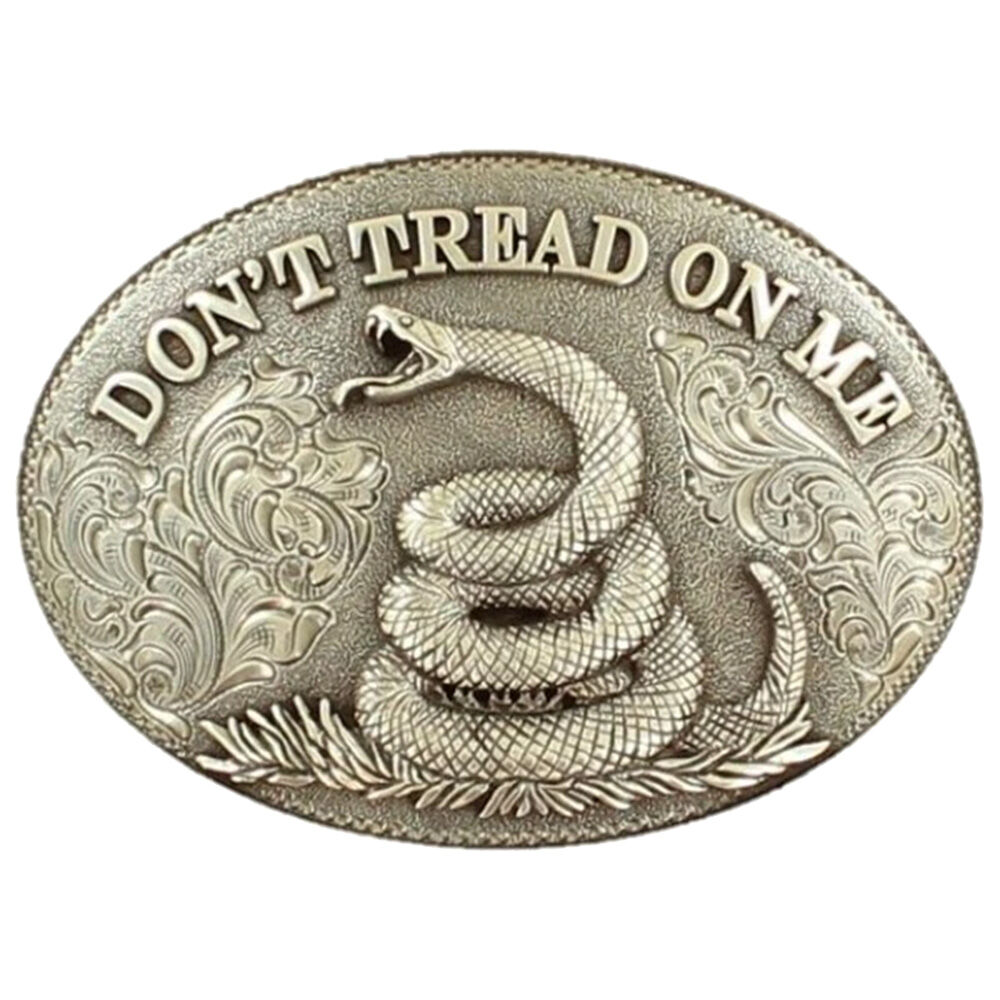 image of Men's Oval Don’t Tread on Me Buckle