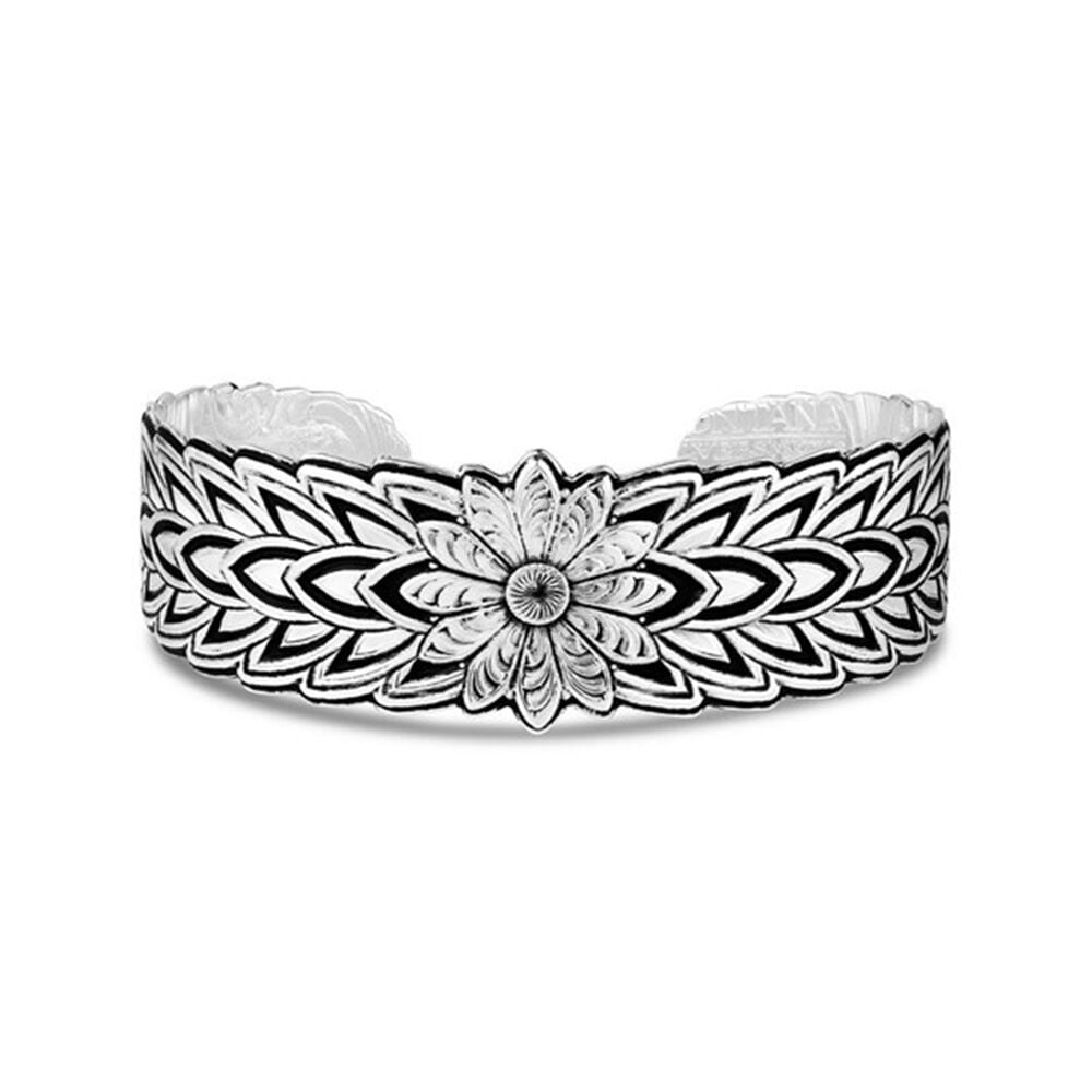 image of Women's Flower Rowel Cuff Bracelet