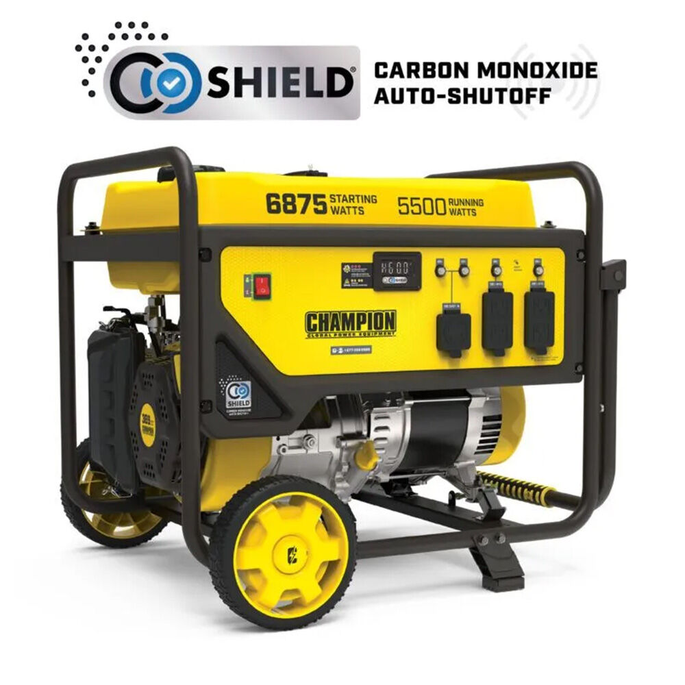 image of 5500-Watt Portable Generator with CO Shield