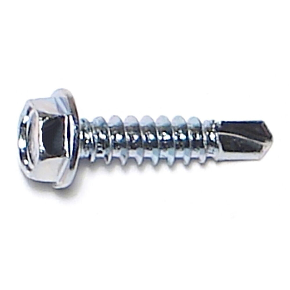 image of 8 x 3/4 Hex Washer Self-Drilling Screws - 10276