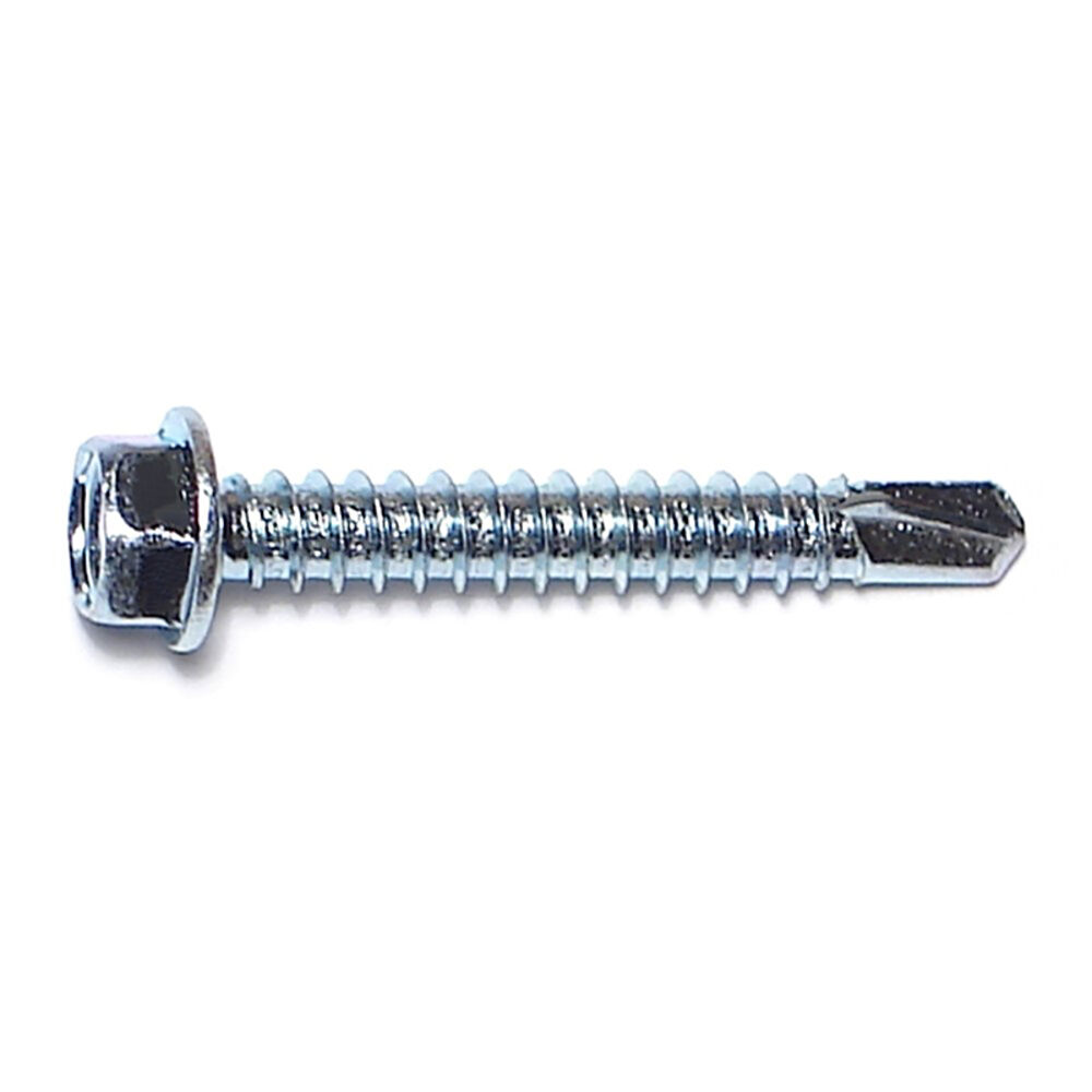 image of 12 x 1-1/2 Hex Washer Self-Drilling Screws - 10284