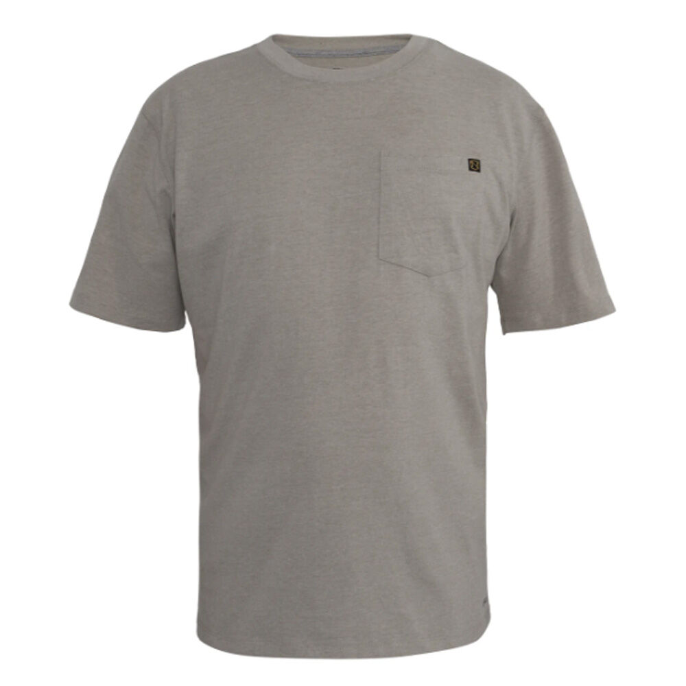 image of Men's The Best Dang Short Sleeve Pocket Tee- Khaki Heather