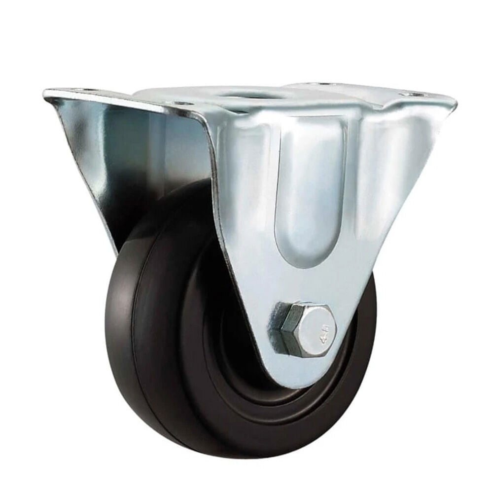 image of 3 in Rubber Rigid Plate Caster