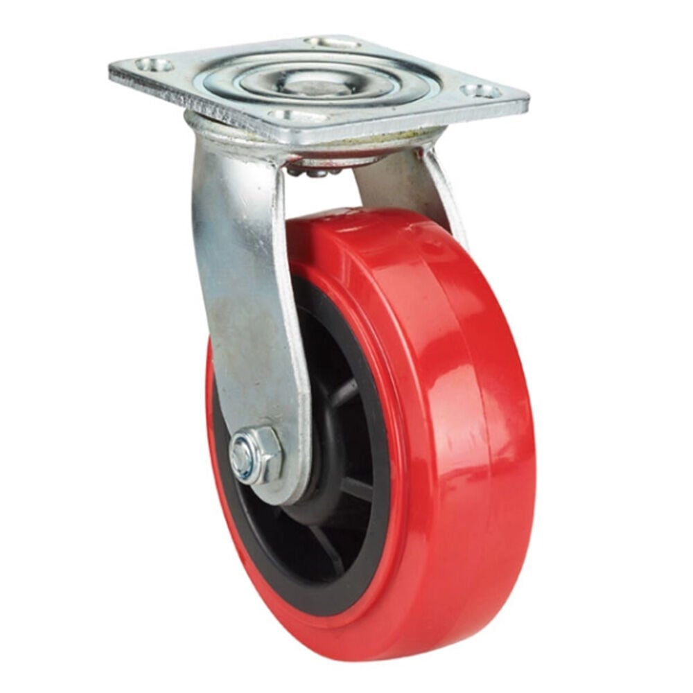 image of 6 in Swivel Plate Poly Caster