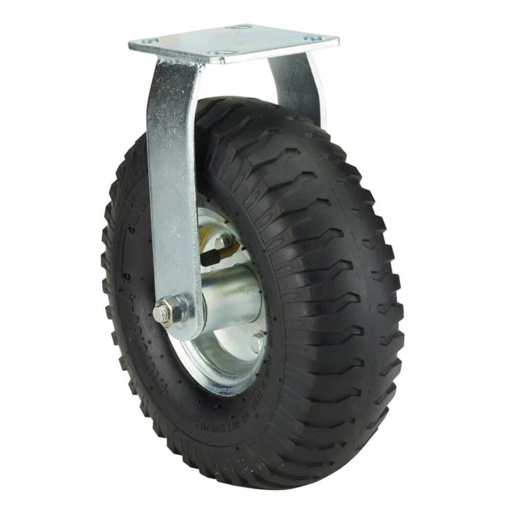 image of 10 in Pneumatic Rigid Plate Caster