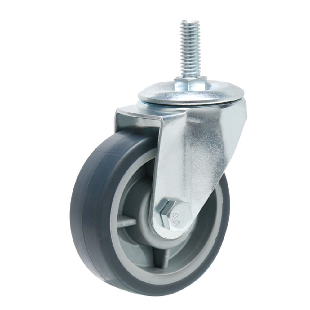 image of 2 in Swivel Non-Marking TPR Threaded Stem Caster