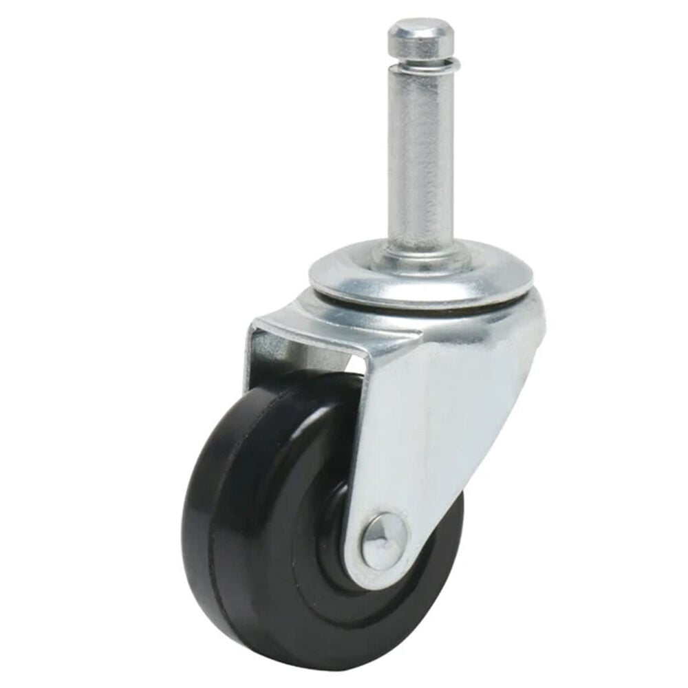 image of 2 in Swivel Rubber Stem Caster