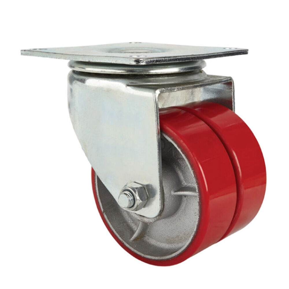 image of 6 in Swivel Plate Poly Caster