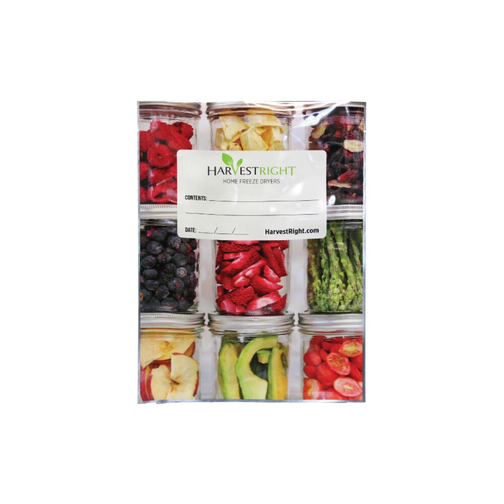 image of Resealable Mylar Bags, 6x 9.75, 50 pk