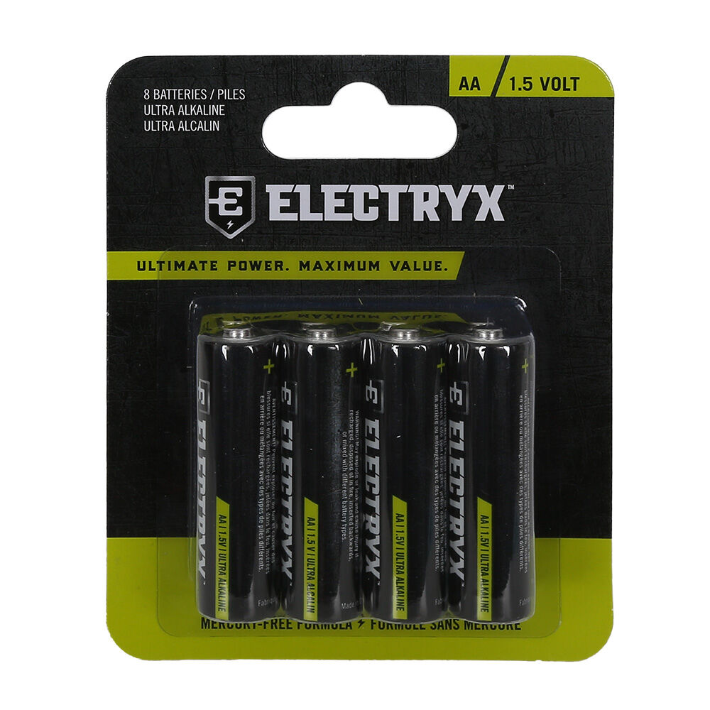 image of 1.5 Volt Ultra AA Alkaline Batteries, 8 pk