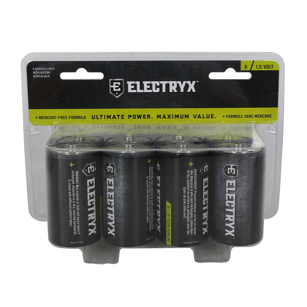 image of 1.5 Volt Ultra D Alkaline Batteries, 8 pk