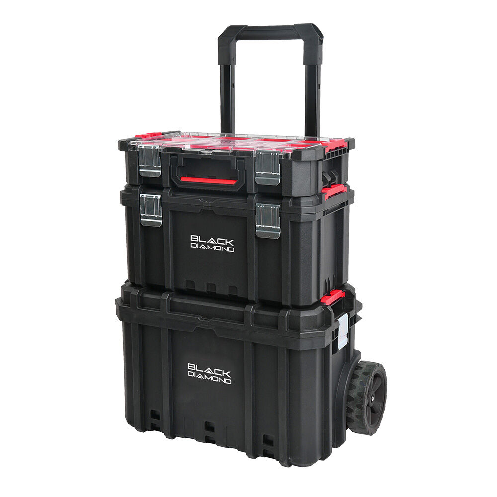 image of 3 Piece Modular Rolling Tool Box