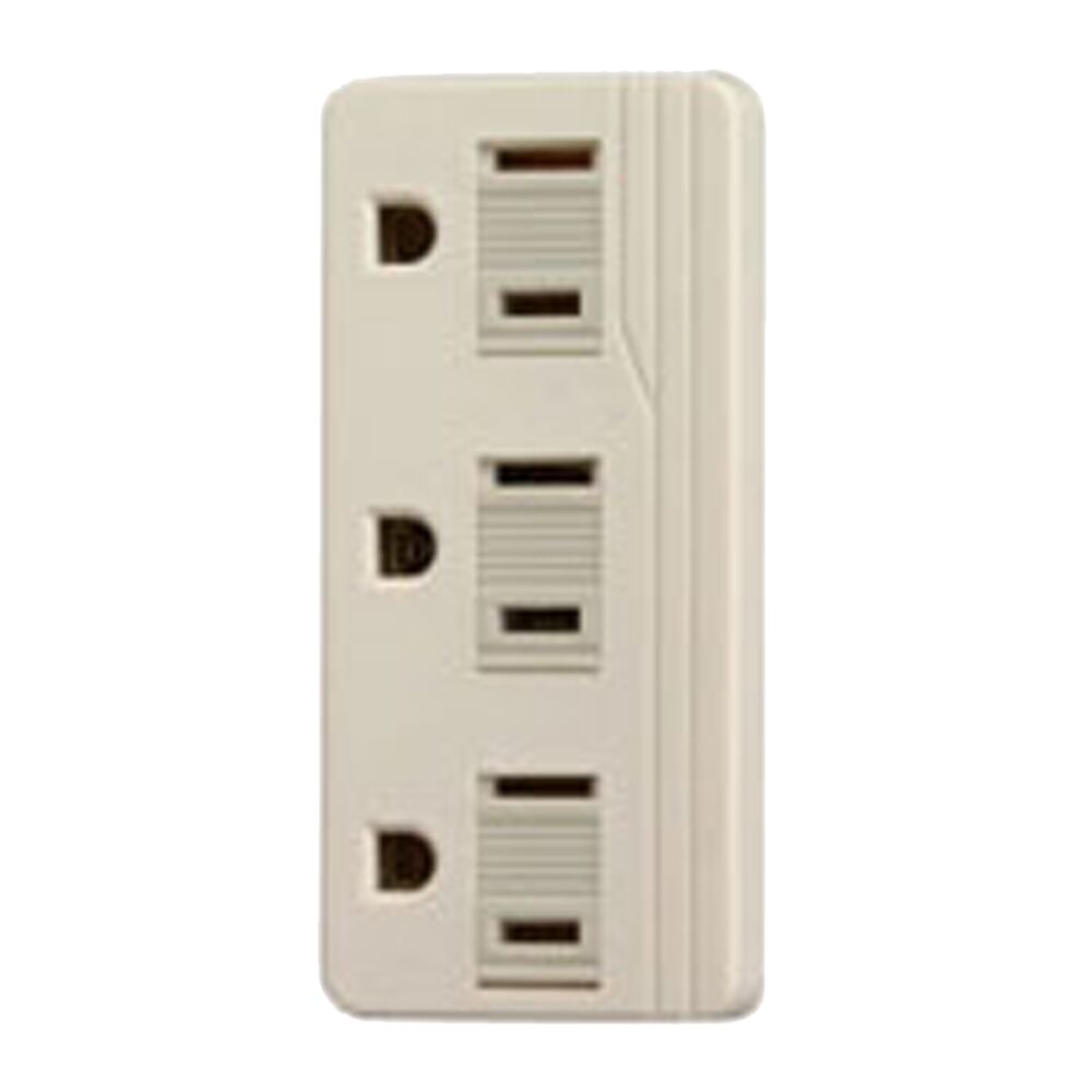 image of Current Tap, 3 Outlet, White