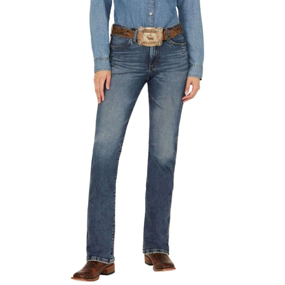 image of Women's Retro Premium Abigail High Rise Slim Boot Jeans