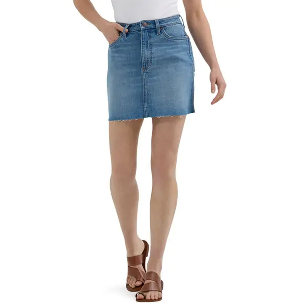image of Women's Bailey Denim Skirt- River