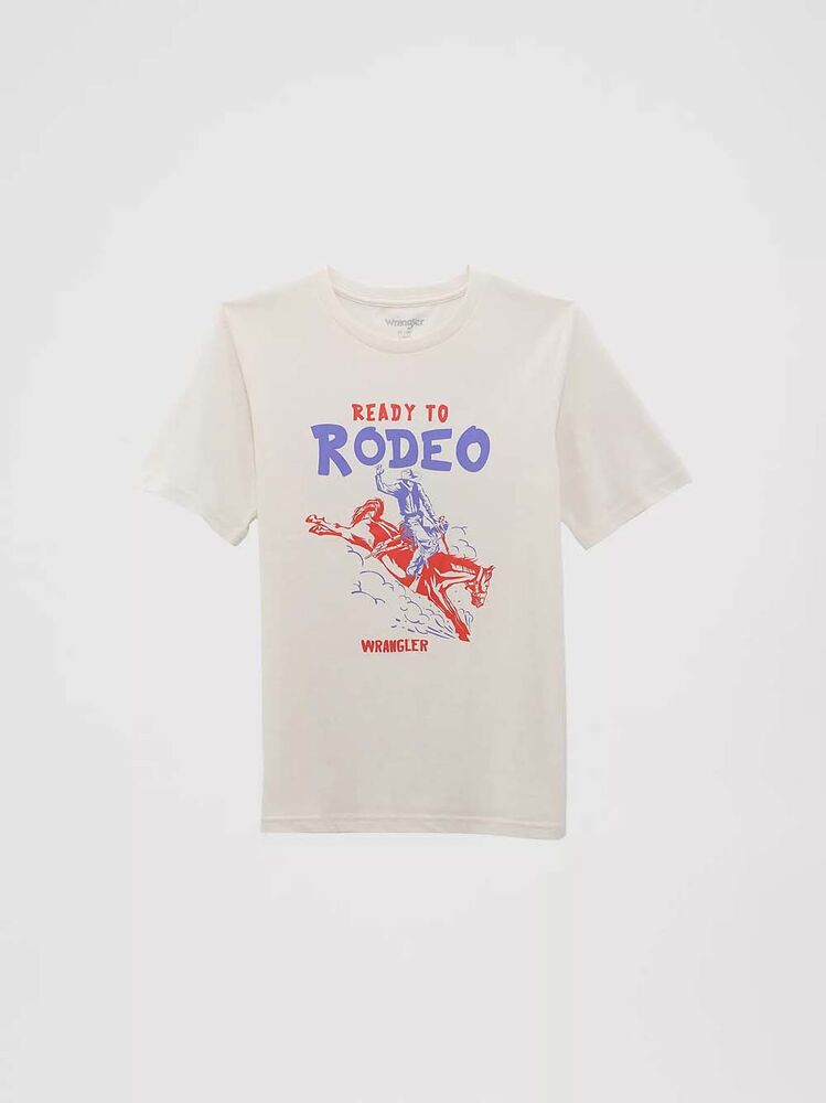 image of Kid's Graphic Short Sleeve T-Shirt, Marshmellow