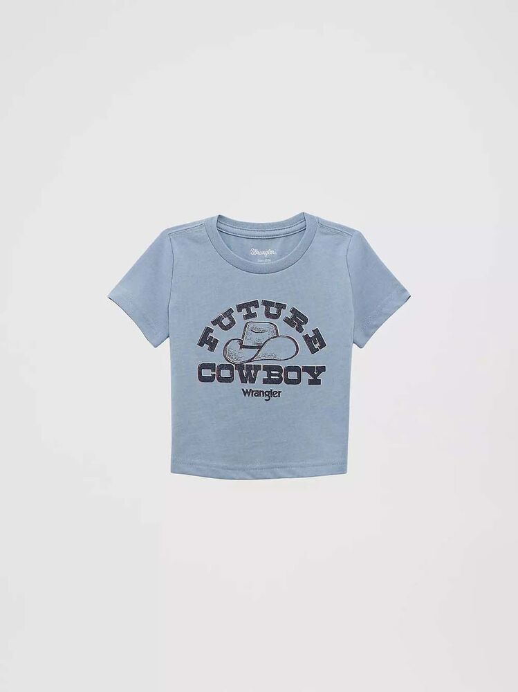 image of Kid's Graphic Short Sleeve T-Shirt, Future Cowboy