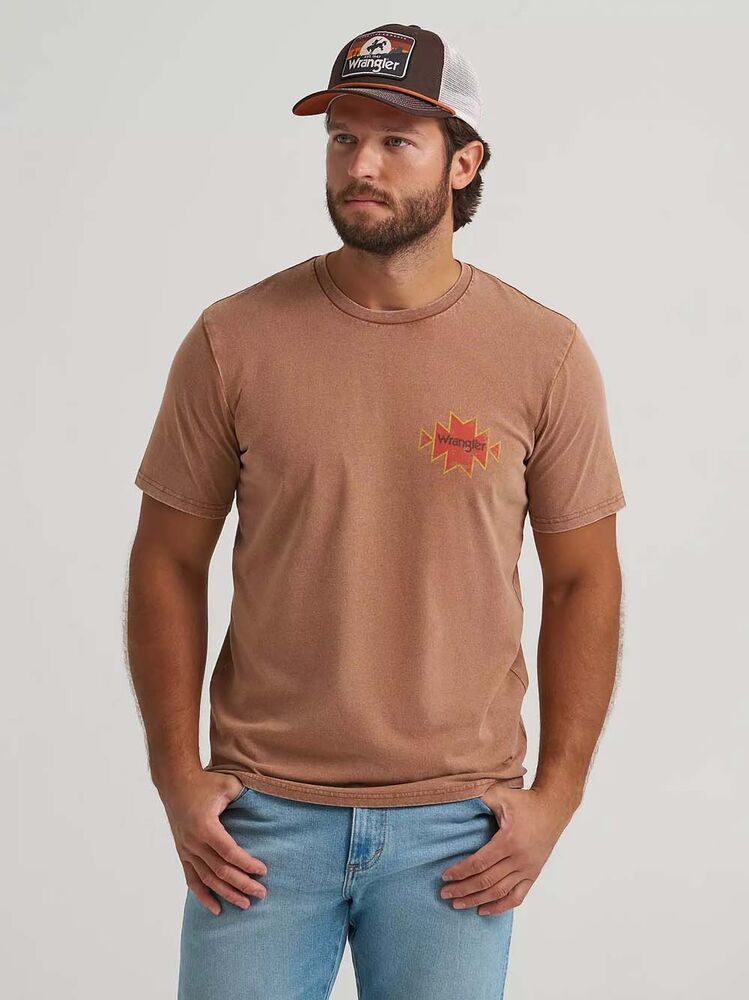 image of Men's Graphic Short Sleeve T-Shirt, Rawhide
