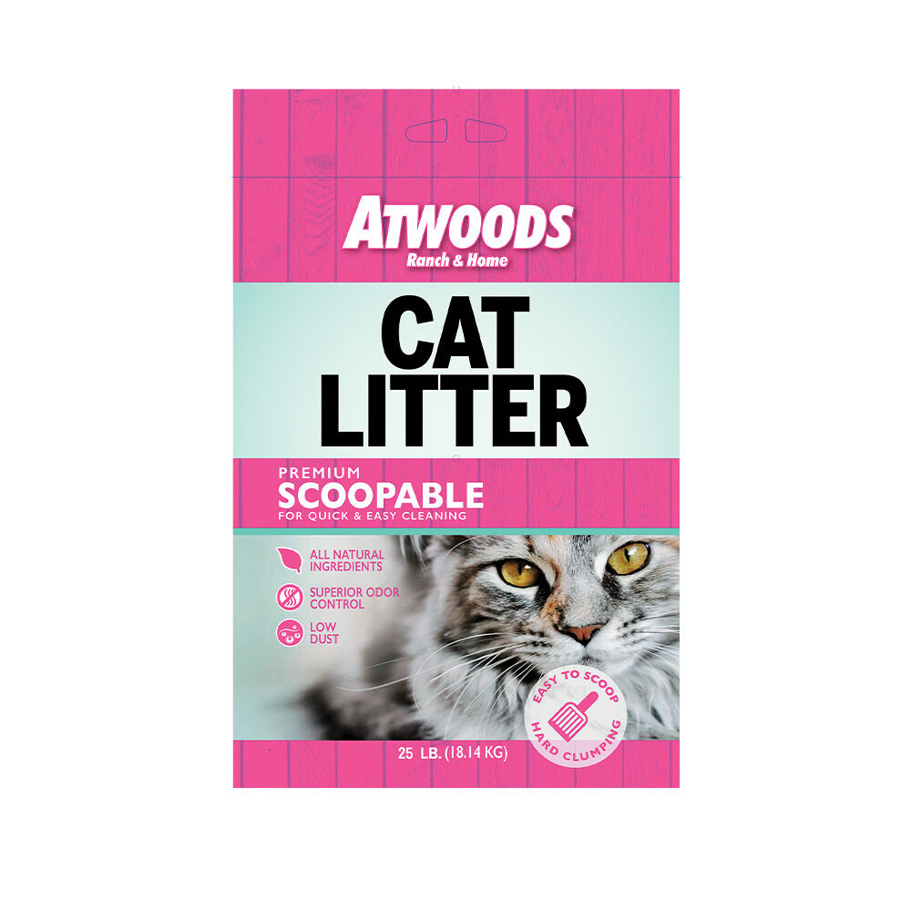 image of Scoopable Cat Litter, 25 LB