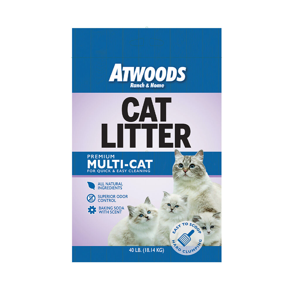 image of Scoopable Multi Cat Litter, 40 LB