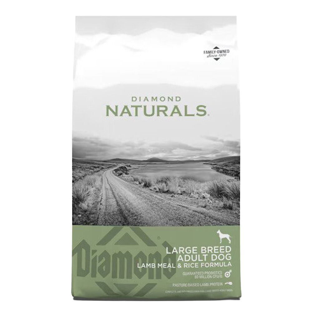 image of Naturals Large Breed Lamb Meal and Rice Dry Dog Food, 40 lb