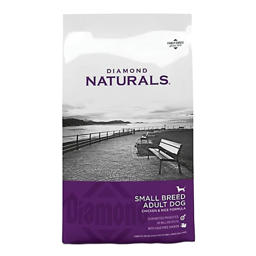 image of Naturals Small Breed Chicken and Rice Dry Dog Food, 6 lb