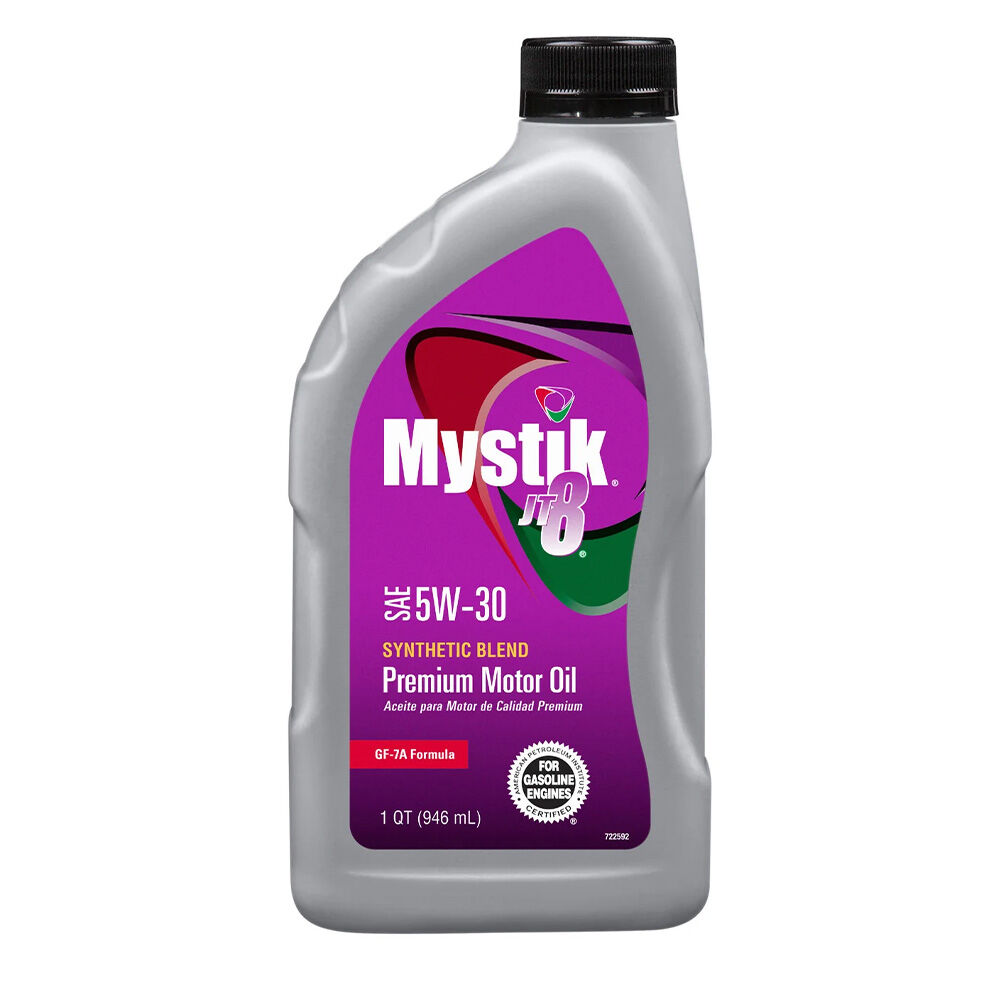 image of JT8 Synthetic Blend Super Heavy Duty Engine Oil SAE 5W30, 1 qt