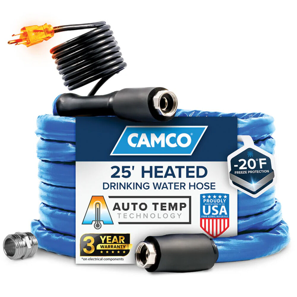 image of 25 ft Heated Drinking Water Hose