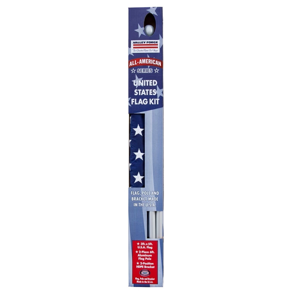 image of 6 ft Aluminum Flag Pole Kit